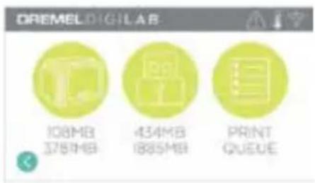 OREMEL DIGILAB 108MB 375MB 434MB 1885MB PRINT QUEUE