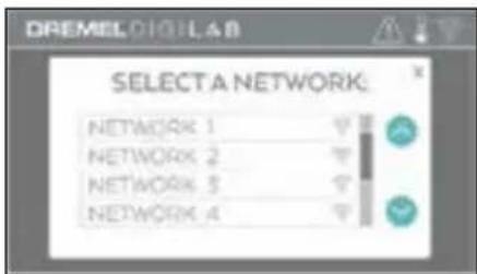 DREMEL0101LAB SELECT A NETWORK: NETWORK 1 NETWORK 2 NETWORK 3 NETWORK 4