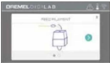 DREMEL Digilab 3D45 - NYOMTATÓSZÁL BETÖLTÉSE/CSERÉJE - 6