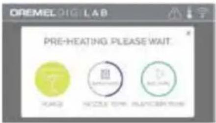 OREMEL DIG LAB PRE-HEATING PLEASE WAIT: HAPP NECESS FINE, INSURANCE