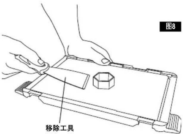 图8 移除工具