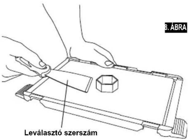8. ÁBRA Leválasztó szerszám