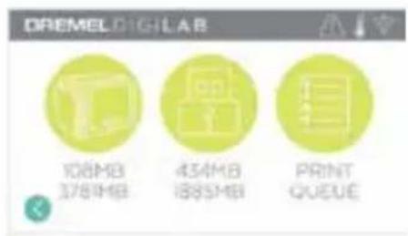 CREMEL DIGILAB 108MB 378MB 454MB 1885MB PRINT QUEUE