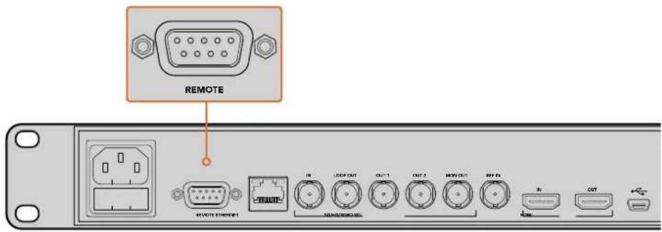 Blackmagic Design HyperDeck Studio Mini - 外部RS-422コントローラーを使用する - 2