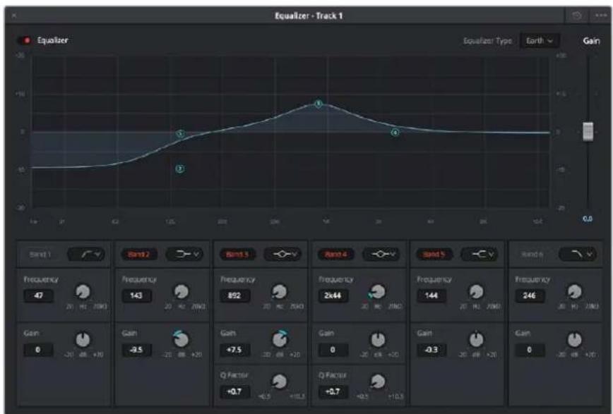 Blackmagic Design HyperDeck Studio Mini - So versehen Sie eine Spur mit einem EQ: - 2