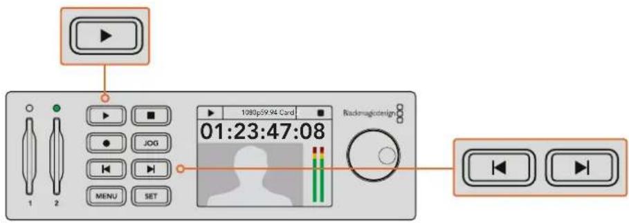 Blackmagic Design HyperDeck Studio Mini - Wiedergabe von Video mit dem HyperDeck - 1