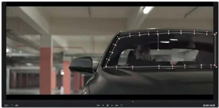 Blackmagic Design HyperDeck Studio Mini - So fügen Sie Ihrem Cllp ein Power Window hinzu: - 1