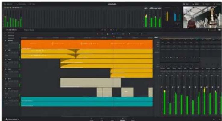 Blackmagic Design HyperDeck Studio Mini - Der Fairlight-Arbeitsraum - 1