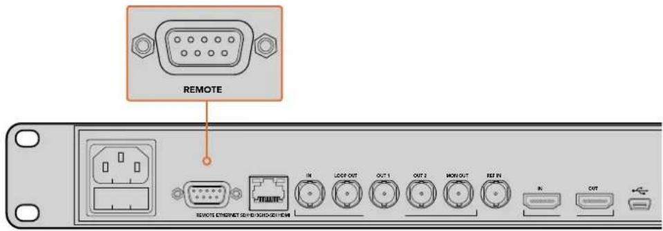 Blackmagic Design HyperDeck Studio Mini - Utilisation d'un contrôleur RS-422 externe - 2