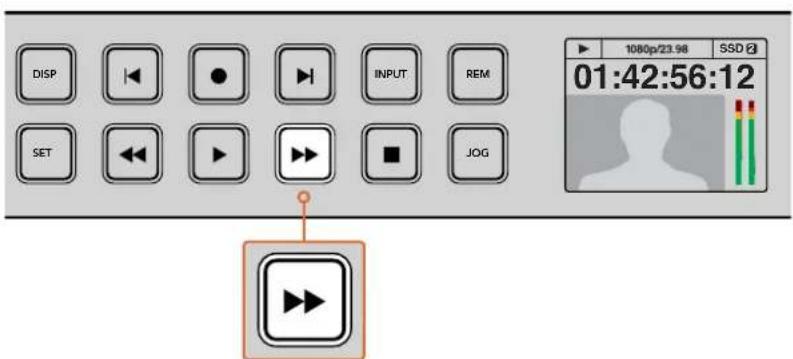 DISP INPUT REM SET JOG 1080p/23.98 SSD 2 01:42:56:12