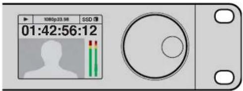 Blackmagic Design HyperDeck Studio Mini - Bedienfeld-LCD - 1