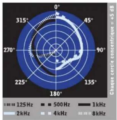 Blue enCORE 300 - RÉPONSE EN FRÉQUENCE ET DIAGRAMMES POLAIRES - 2
