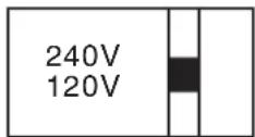 Vocopro Carry-Oke Star - Voltage Selector (General Model Only) - 1