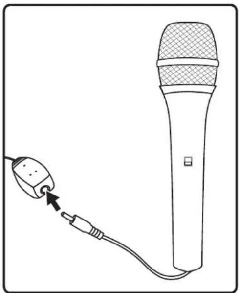 Vocopro Carry-Oke Star - Connecting a Second Microphone - 1