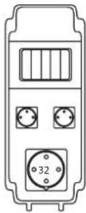 Spamel ROS 5 - Distribution board ROS 5\X without protection - 11