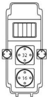 Spamel ROS 5 - Distribution board ROS 5\X without protection - 14