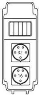 Spamel ROS 5 - Distribution board ROS 5\X without protection - 5