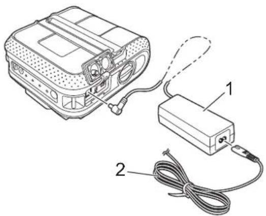 BROTHER RJ-4040 - Tilslutning til stikkontakt (ekstraudstyr) - 1