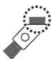 PANASONIC ES-LT67 - ▶Cleaning with the short brush - 1