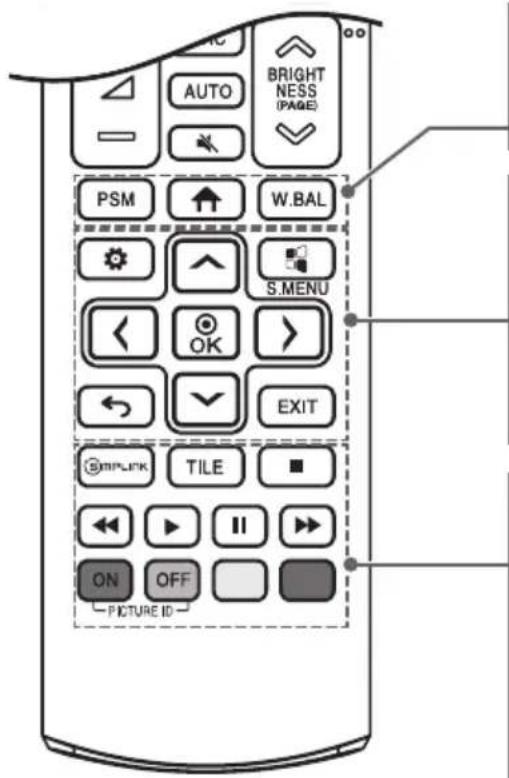 LG 55TC3D - FJERNBETJENING - 3