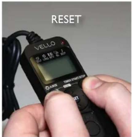 RESET VELLO OFF LING OUT NO. 2 LOCK TIME START/START RESET