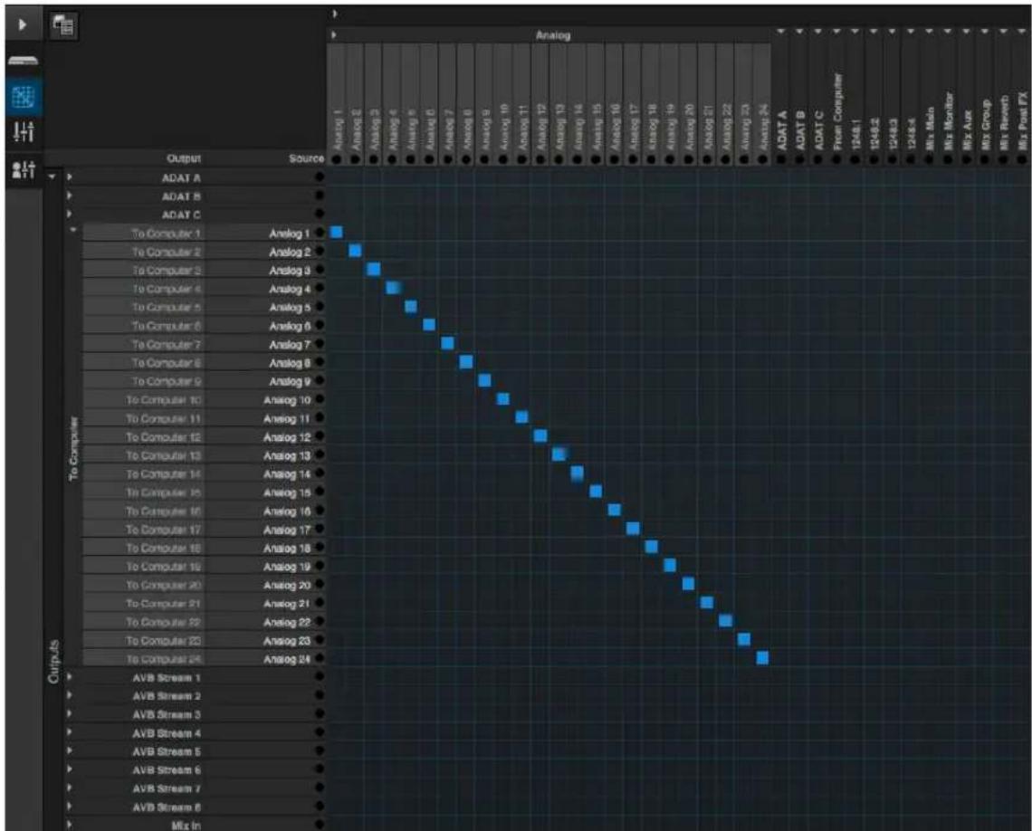 MOTU 24Ai - Streaming computer audio to and from the on-board mixer - 1
