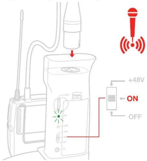 +48V ON OFF
