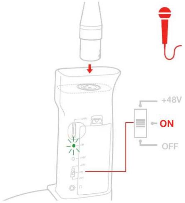 +48V ON OFF
