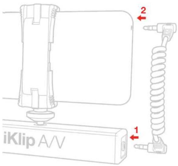 iKlip A/V 1 2