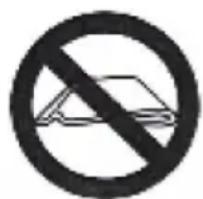 Prohibition sign with a car silhouette crossed out by a diagonal line, indicating no restriction or absence of parking.