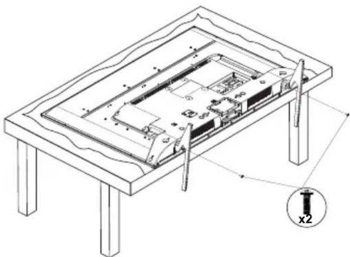 PANASONIC TX-65HX603E - Samling af soklen - 2