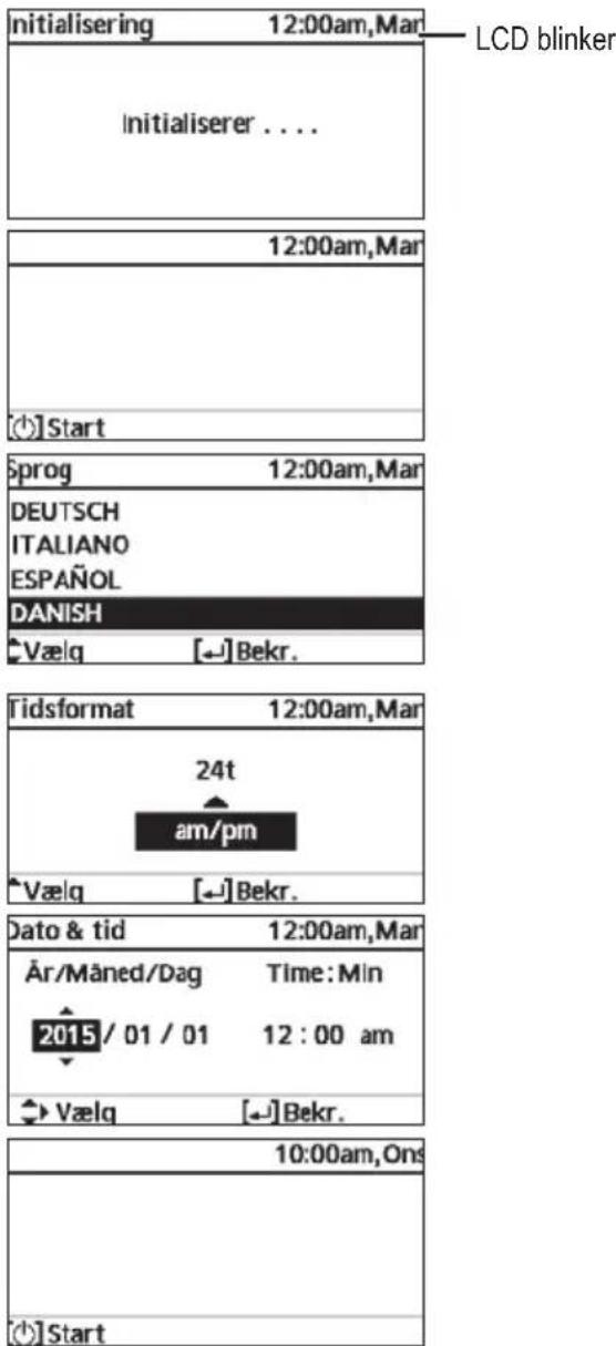 PANASONIC WH-ADC0309J3E5ANC - Indstilling af uret - 1