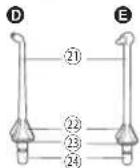 PANASONIC EW1513 - Koneen osat - 4