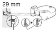 PANASONIC EW1513 - Montaje en pared - 1