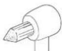 PANASONIC EW1513 - Suuttimen vaihtaminen (myydään erikseen) - 3