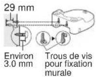 PANASONIC EW1513 - Fixation murale - 1