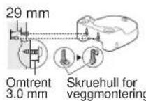 PANASONIC EW1513 - Veggmontering - 1
