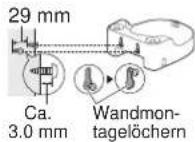 PANASONIC EW1513 - Wandmontage - 1