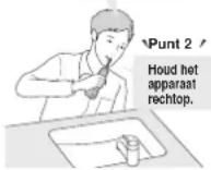 PANASONIC EW1513 - ▶ Afstellen van de richting van de waterstraal - 2