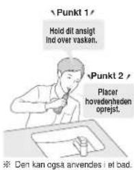 PANASONIC EW1513 - Sådan anvendes apparatet - 7