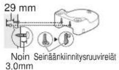 PANASONIC EW1513 - Seinään kiinnitys - 1