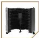 Auray RF-5P-B - Mounting the RF-5P-B on a Microphone Stand Shaft - 5