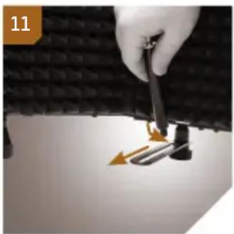 Auray RF-5P-B - Setting Up Your Microphone on the Bracket - 2