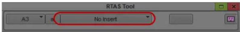 RTAS Tool A3 No Insert