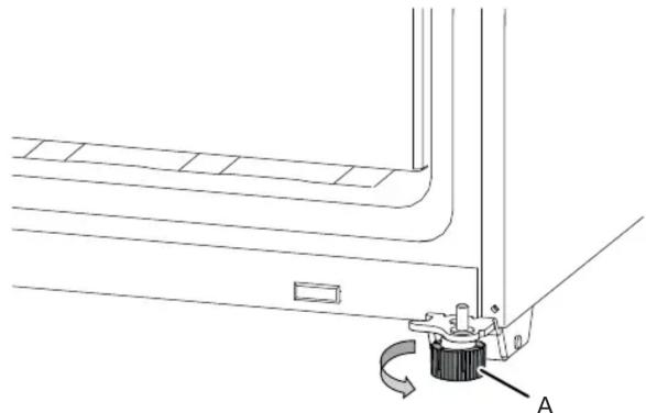 WHIRLPOOL WQ9 B1L - Retirar e voltar a colocar a porta do congelador/congelação fl exível - 3