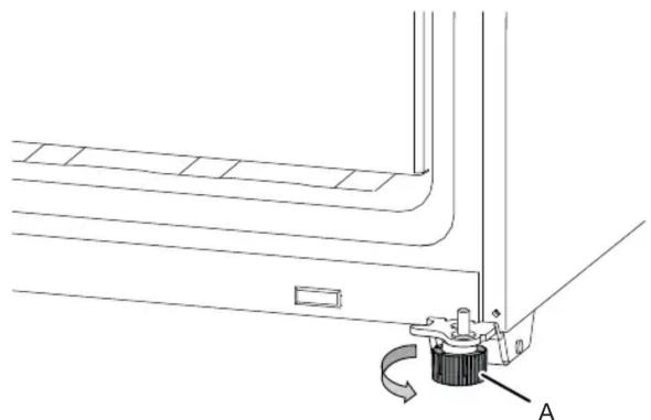 WHIRLPOOL WQ9 B1L - A hűtőszekrény szintbe állítása - 1