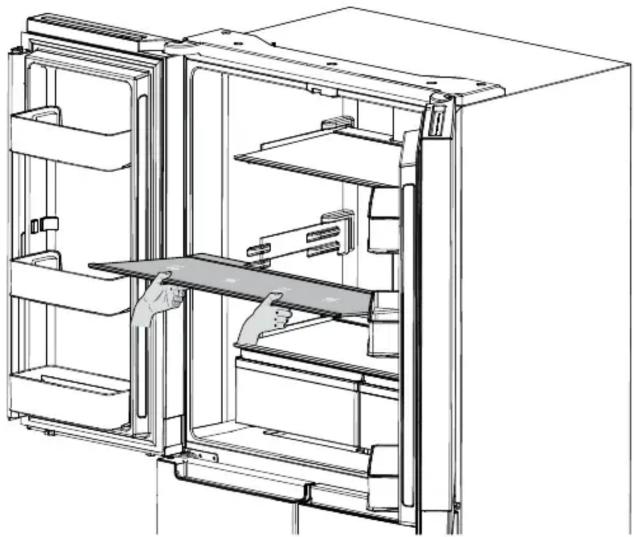 WHIRLPOOL WQ9 B1L - Регулиране на височината на рафта - 2