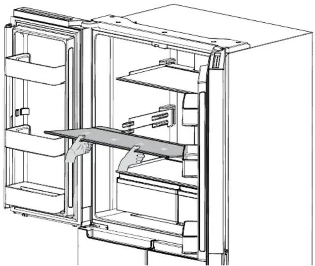 WHIRLPOOL WQ9 B1L - Justering af hyldehøjde - 2