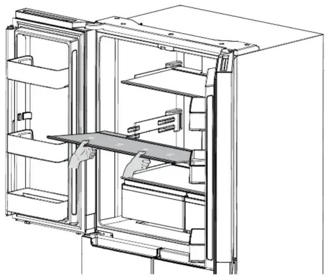 WHIRLPOOL WQ9 B1L - Justera hyllhöjder - 2