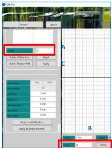 SEADA G4K Pro - Set up video wall layout in 'Output' - 1